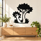 Tree Wall Decal - Vinyl Decal - Car Decal - MC55 — illustrative vinyl decal application mockup. Surrounding objects are not included.