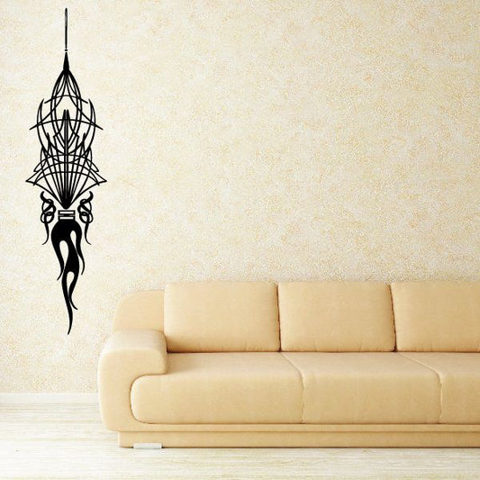 Image of Vehicle Pinstripe Vinyl Decal - Car Decal - Wall Decal - MC1084