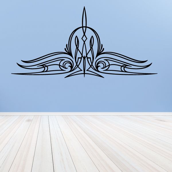 Image of Vehicle Pinstripe Vinyl Decal - Car Decal - Wall Decal - MC381