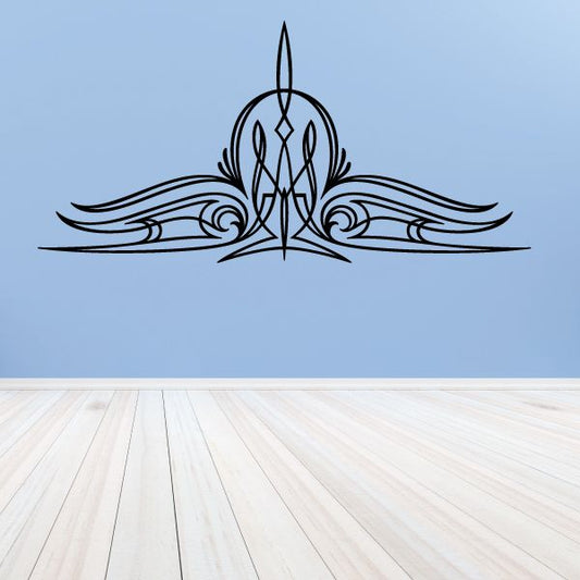 Image of Vehicle Pinstripe Vinyl Decal - Car Decal - Wall Decal - MC381