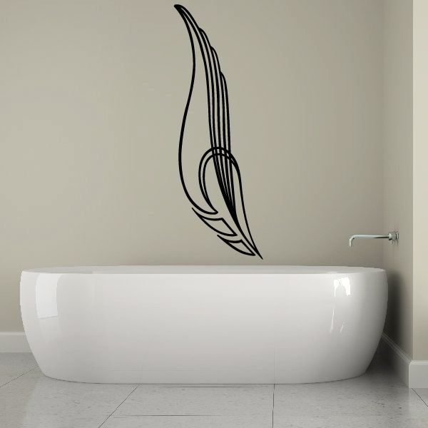 Image of Vehicle Pinstripe Vinyl Decal - Car Decal - Wall Decal - MC69