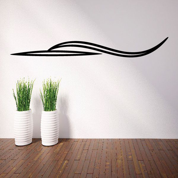 Image of Vehicle Pinstripe Vinyl Decal - Car Decal - Wall Decal - MC743