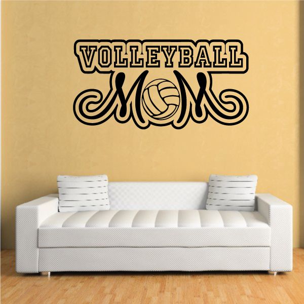 Image of Volleyball Mom Decal