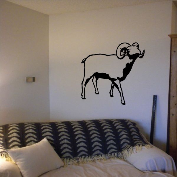 Image of Walking Ram Decal