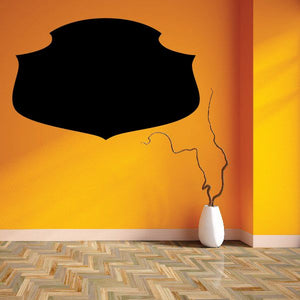 Black emblem wall decal vinyl cutout silhouette