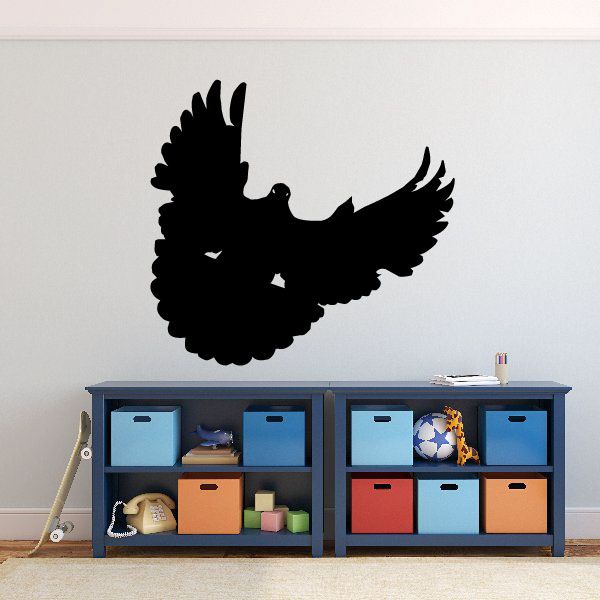 Image of Wide Flapping Pigeon Decal