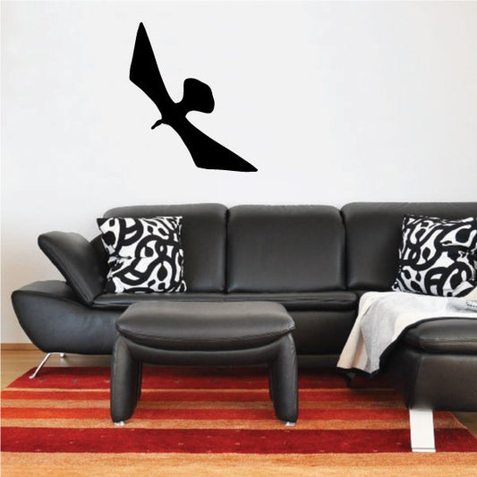 Image of Wide Wings Flying Swan Decal