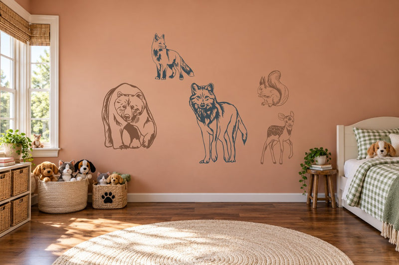 Wildwood Watch Wall Decal Kit