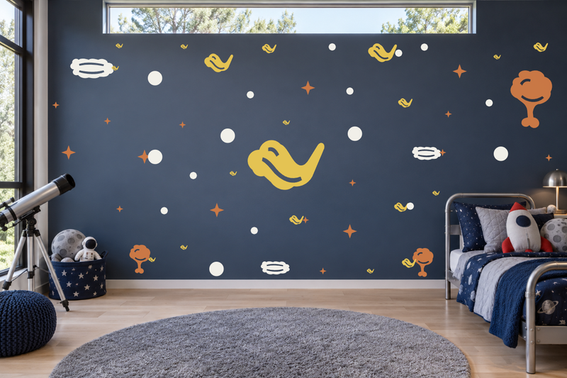 Wing Night Wall Decal Kit