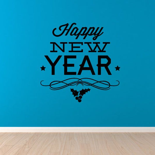 Image of Winter New Year Decal