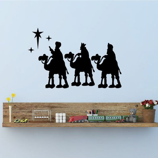 Image of Wisemen Bringing Gifts Decal