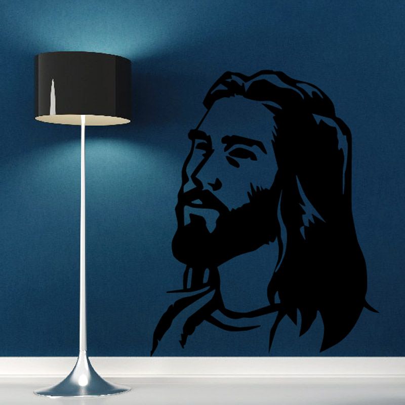 Image of Young Jesus Head Decal