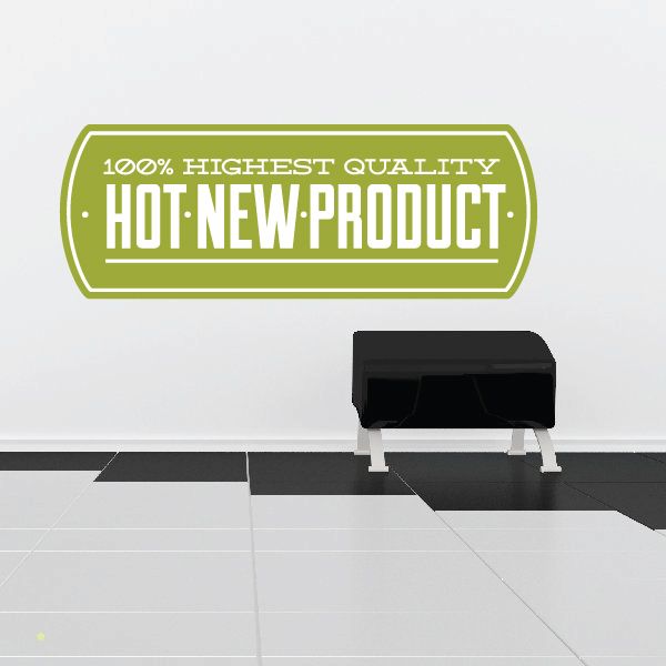 Image of 100% Highest Quality Hot New Product Retail Discount Sign Wall Decal - Vinyl Decal - Car Decal - Idcolor018