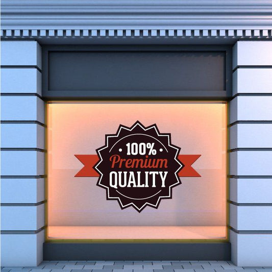 Image of 100% Premium Quality Retail Retail Discount Sign Wall Decal - Vinyl Decal - Car Decal - Idcolor059