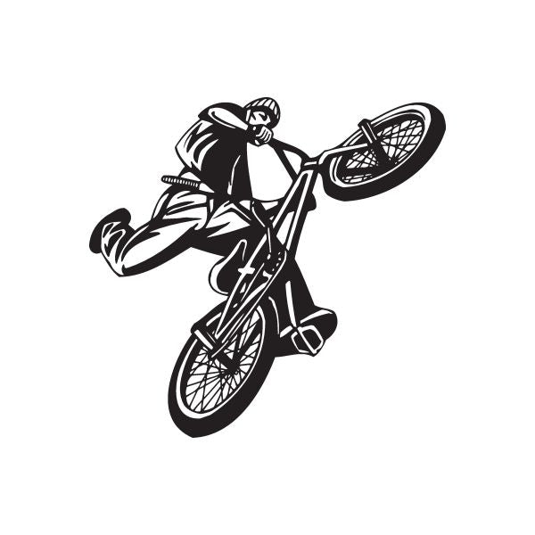 Image of 180 Tailwhip BMX Rider Decal