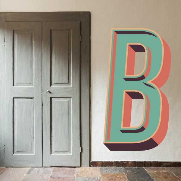 Image of 3D Monogram Sticker