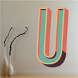 Image of 3D Monogram Sticker