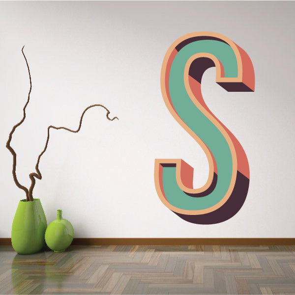 Image of 3D Monogram Sticker