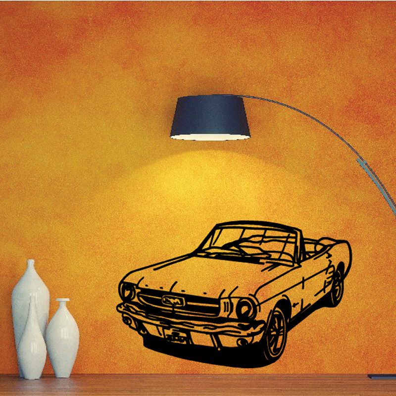 Image of 66 Convertable Mustang Decal