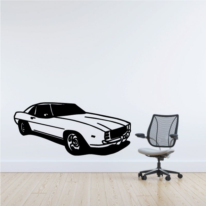 Image of 67 Camaro Muscle Car Decal