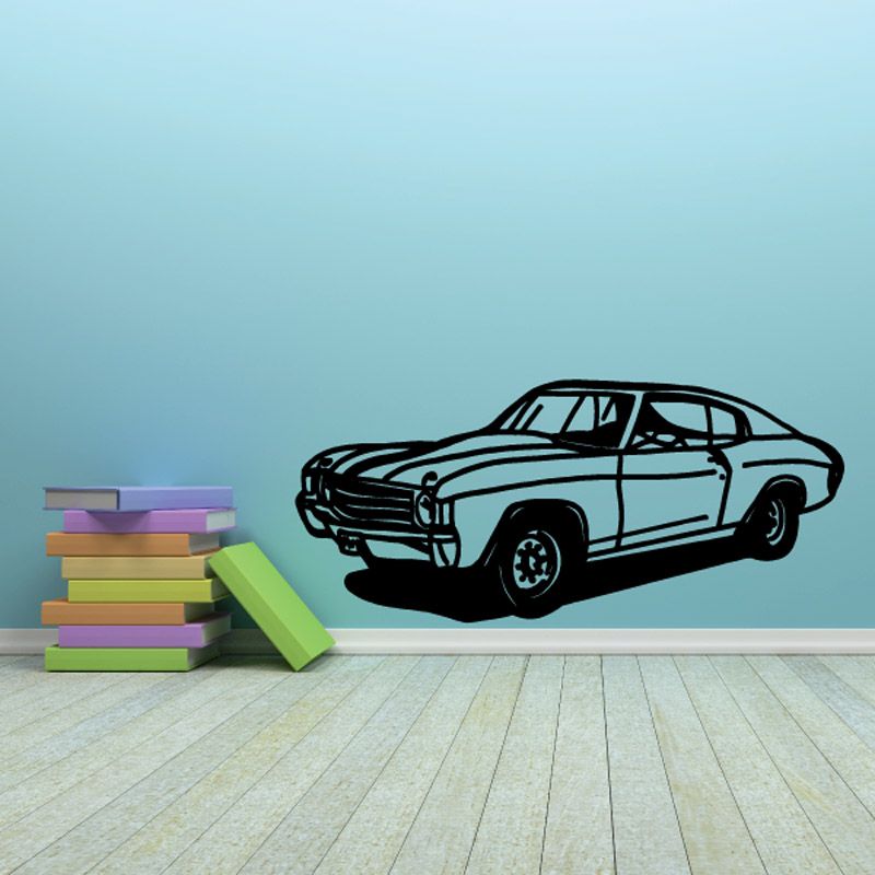 Image of 72 Chevy Chevelle Decal