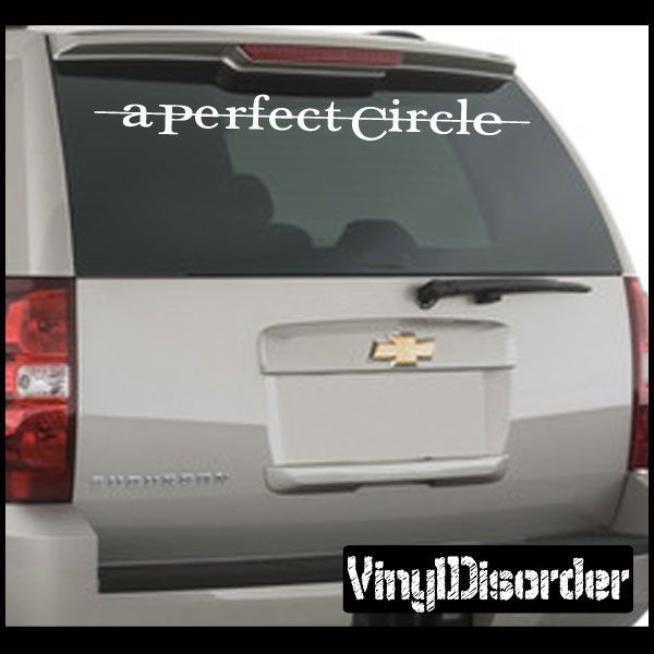 Image of A Perfect Circle Decal