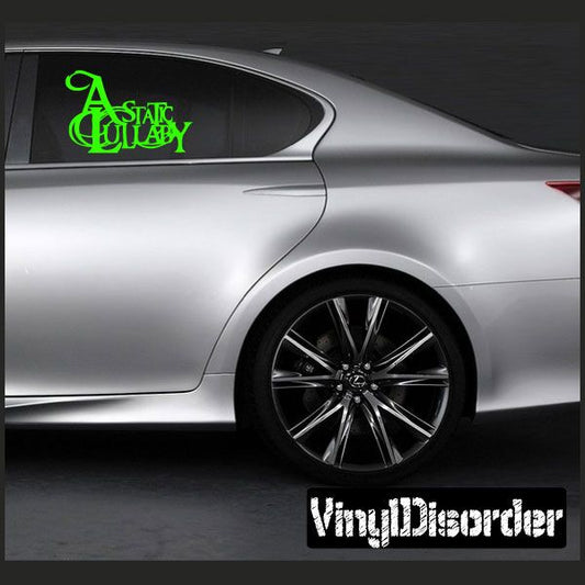 Image of A static Lullaby Decal