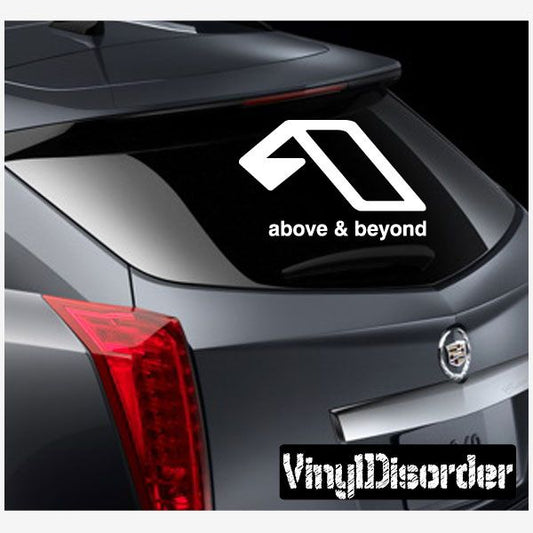 Image of Above and Beyond Decal