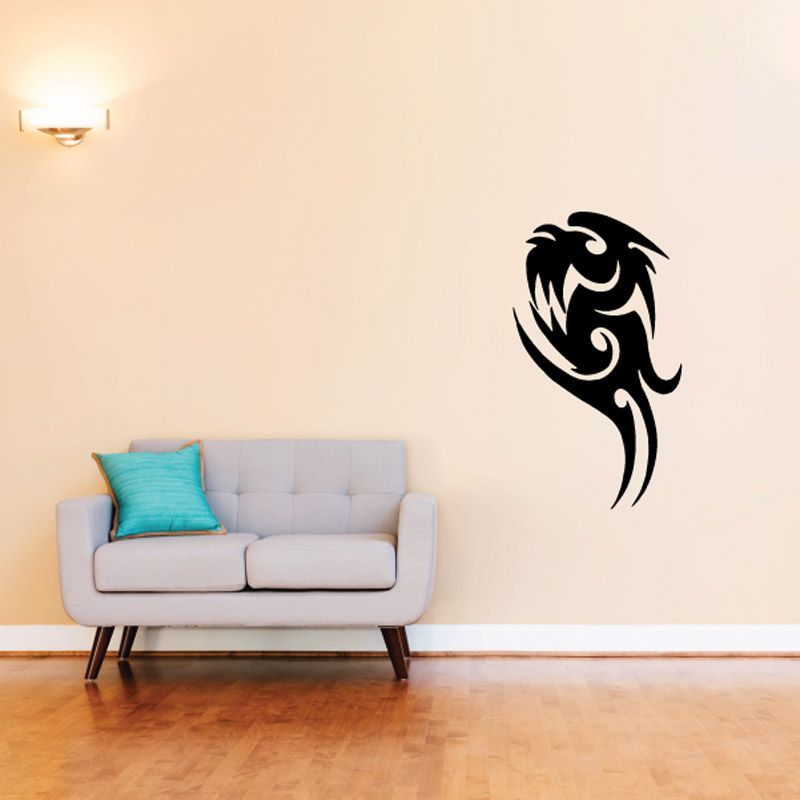 Image of Abstract Tattoo WIngs Decal