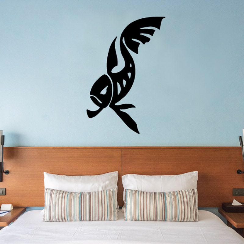 Image of Abstract Tribal Alaskan Fish Decal