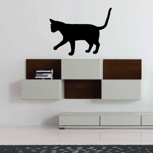 Image of Abyssinian Cat Playing Decal