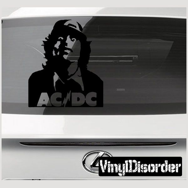 ACDC Head Decal – Vinyl Disorder