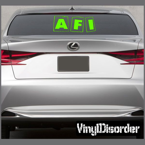 Image of AFI Blocks Decal