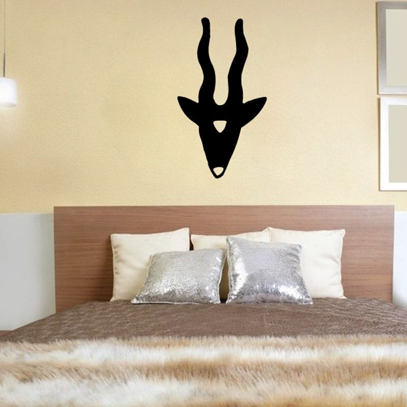 Image of African Antelope Head Decal