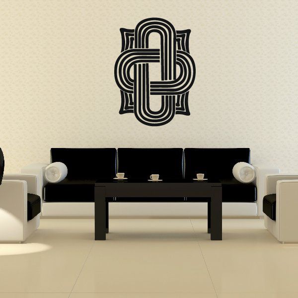 Image of African Art Knot Pattern Decal