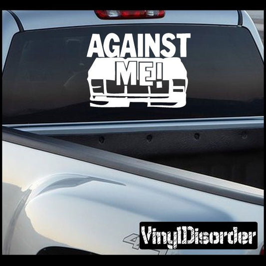 Image of Against me Decal