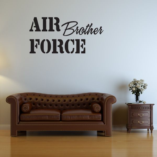 Image of Air Force Brother Decal