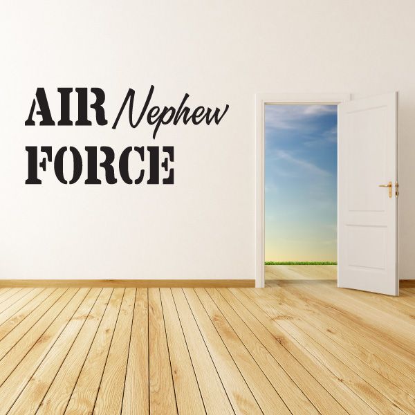 Image of Air Force Nephew Decal