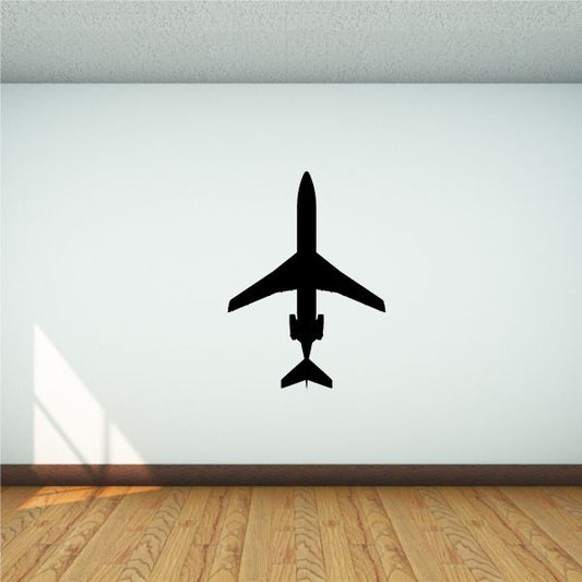 Image of Airliner Silhouette Decal