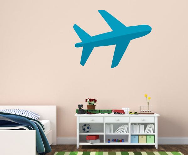 Image of Airplane Wall Decal - Vinyl Decal - Car Decal - Idcolor001
