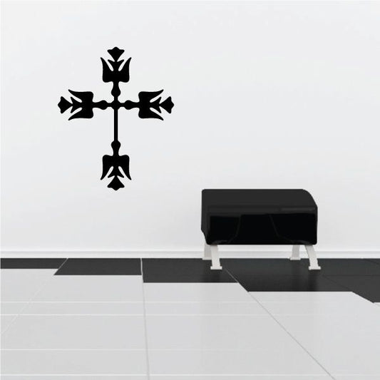 Image of Albanian Cross Decal