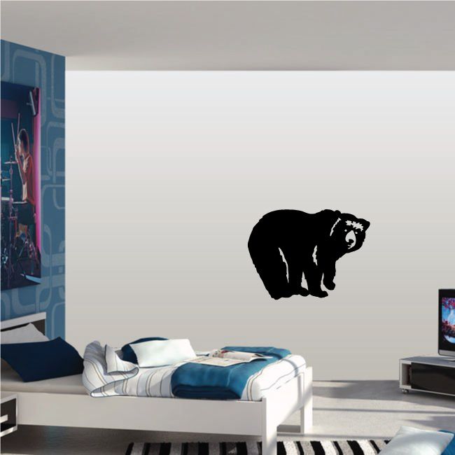 Image of Alert Bear Decal