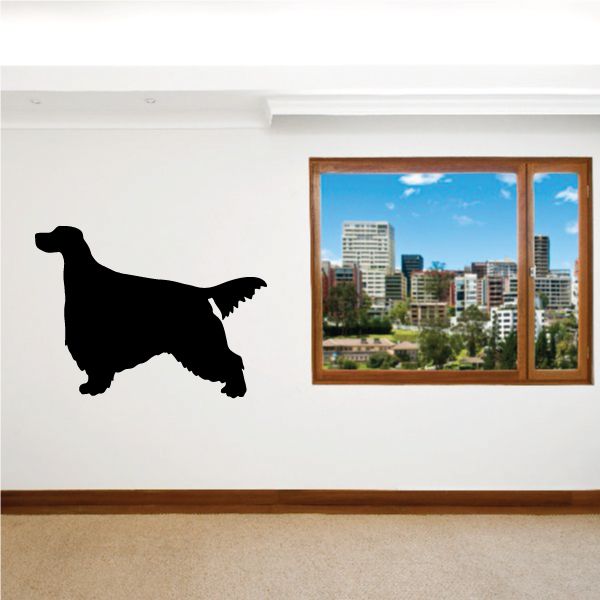 Image of Alert Gordon Setter Decal