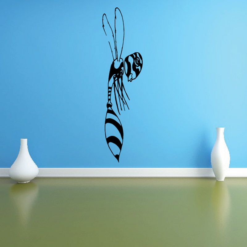 Image of Alien Flying Hornet Decal