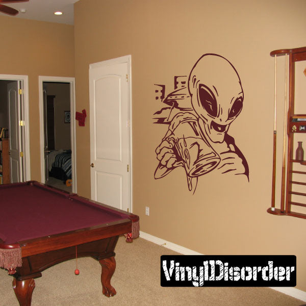 Image of Alien Scene Decals