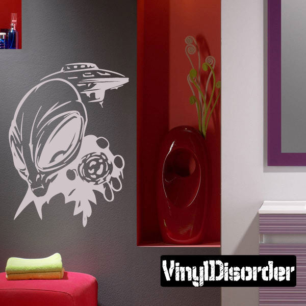 Image of Alien Scene Decals