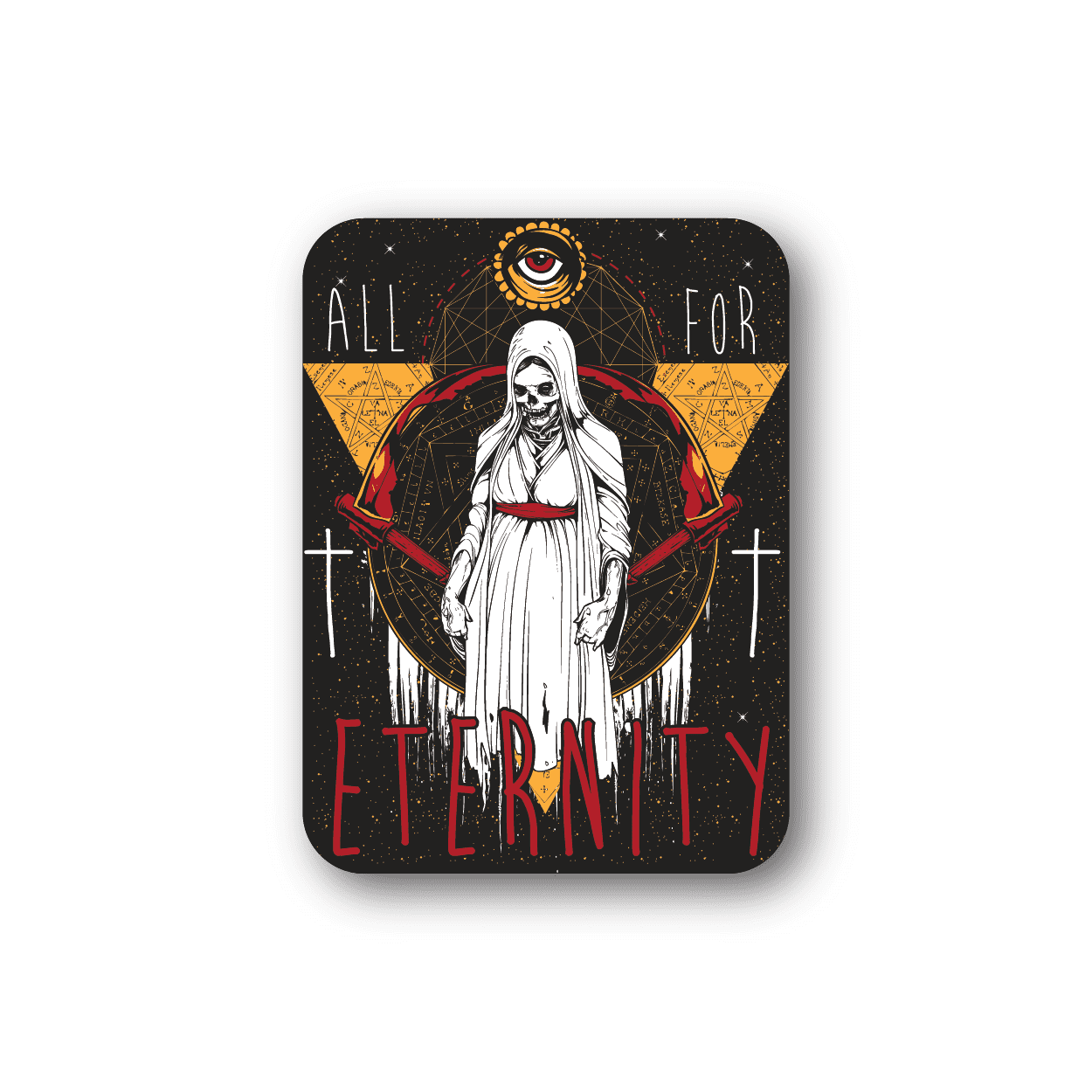 Image of All For Eternity Reaper Sticker