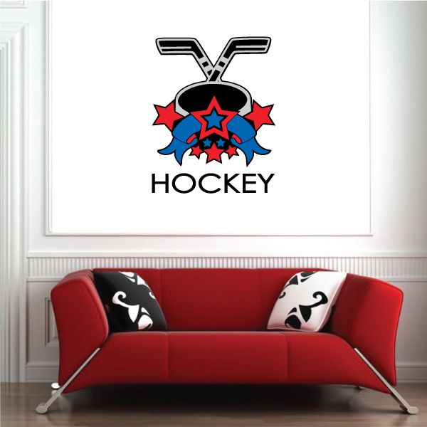 Image of AllStar Hockey Sticker