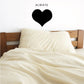 Wall decal with black heart and “ALWAYS” quote