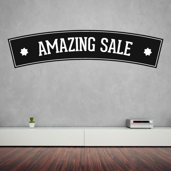 Image of Amazing Sale Business Badge Wall Decal - Vinyl Decal - Car Decal - Id003